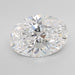 Loose 4.03 Carat D VVS1 IGI Certified Lab Grown Oval Diamonds