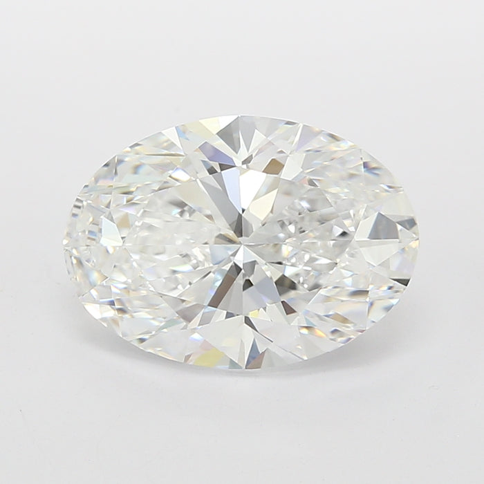Loose 4.57 Carat D IF IGI Certified Lab Grown Oval Diamonds
