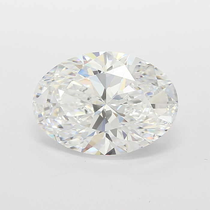 Loose 4.17 Carat D IF IGI Certified Lab Grown Oval Diamonds