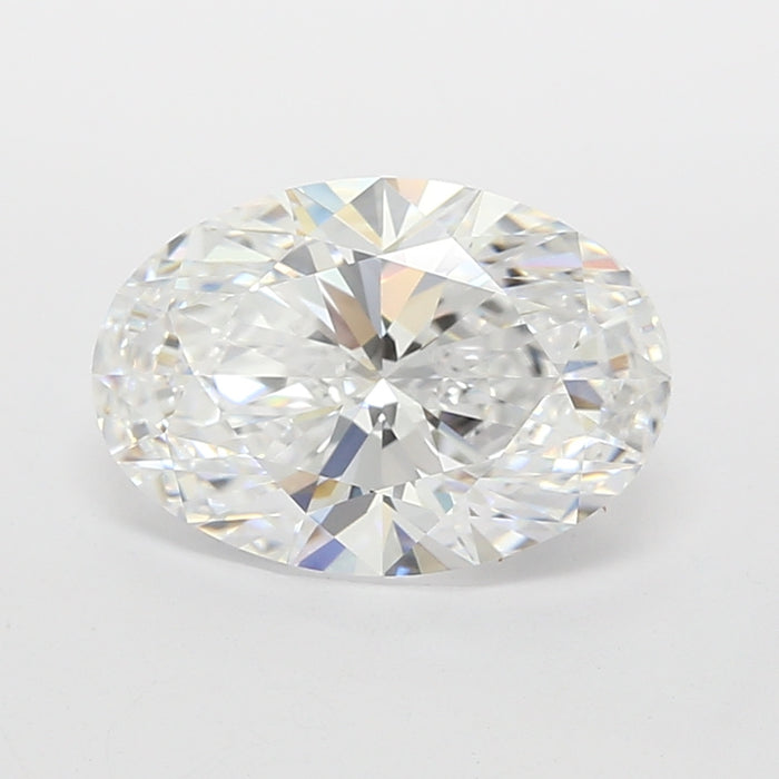 Loose 3.06 Carat D IF IGI Certified Lab Grown Oval Diamonds