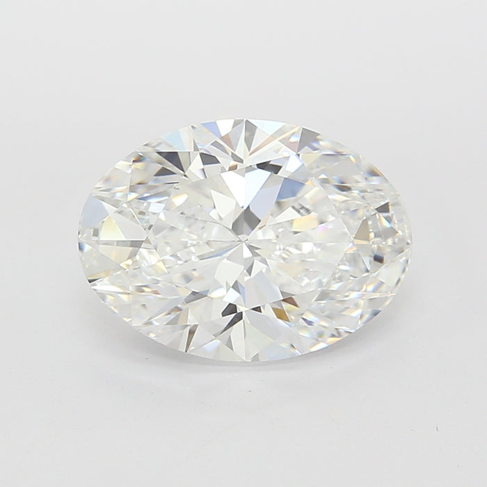 Loose 4.31 Carat D IF IGI Certified Lab Grown Oval Diamonds
