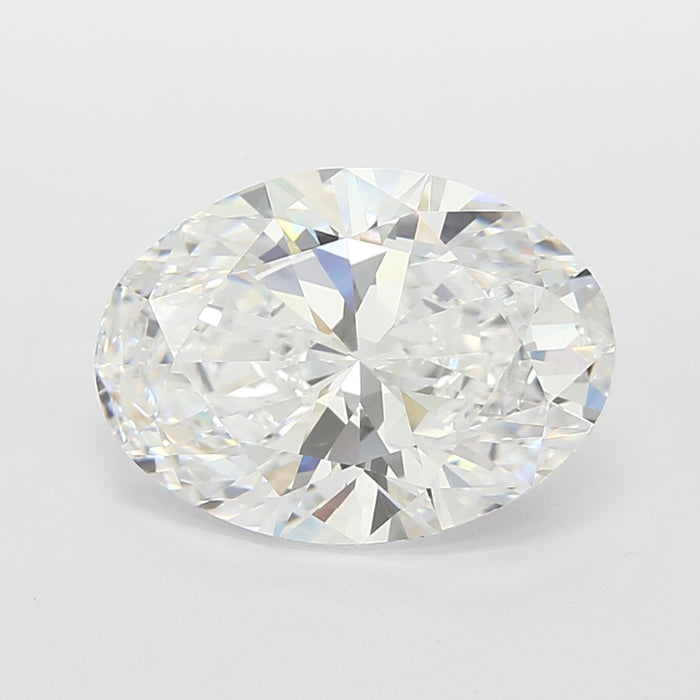 Loose 4.55 Carat D IF IGI Certified Lab Grown Oval Diamonds