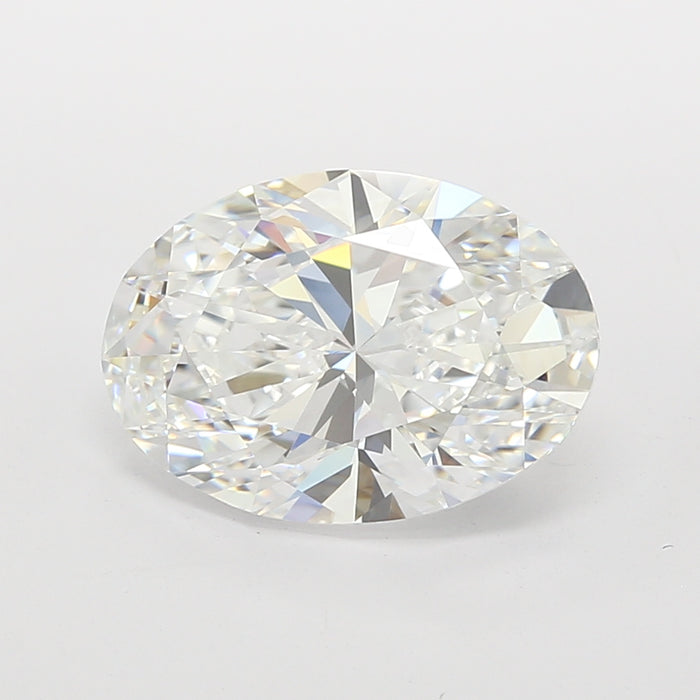 Loose 4.09 Carat D IF IGI Certified Lab Grown Oval Diamonds