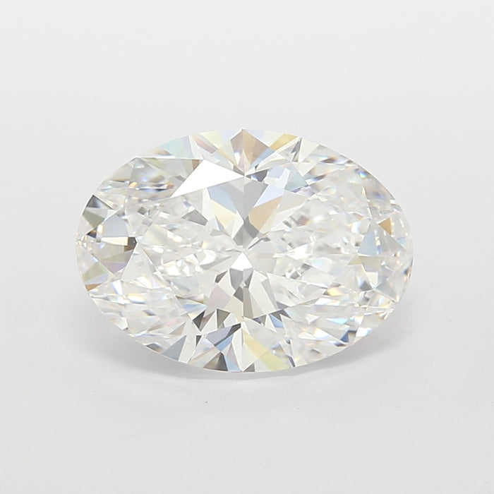 Loose 3.72 Carat D IF IGI Certified Lab Grown Oval Diamonds