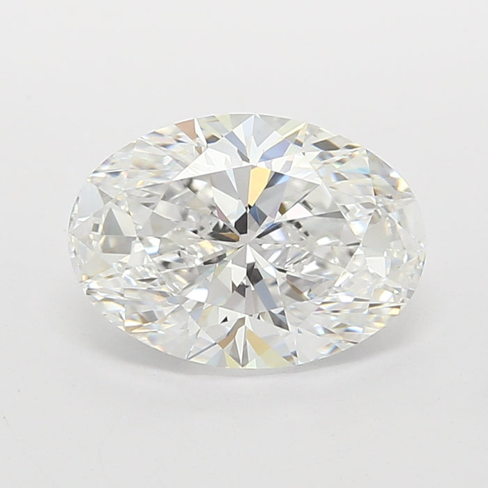 Loose 2.85 Carat D IF IGI Certified Lab Grown Oval Diamonds