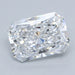 Loose 1.55 Carat D VVS1 IGI Certified Lab Grown Radiant Diamonds
