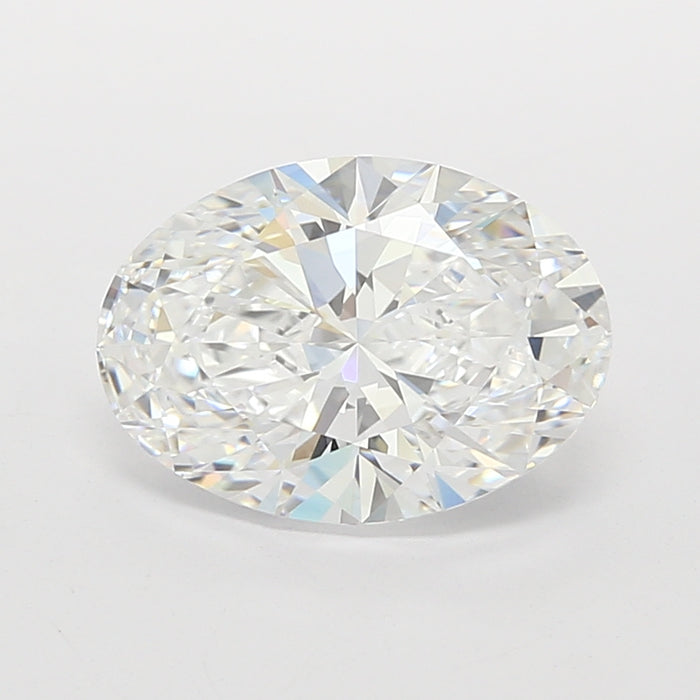 Loose 2.88 Carat D IF IGI Certified Lab Grown Oval Diamonds