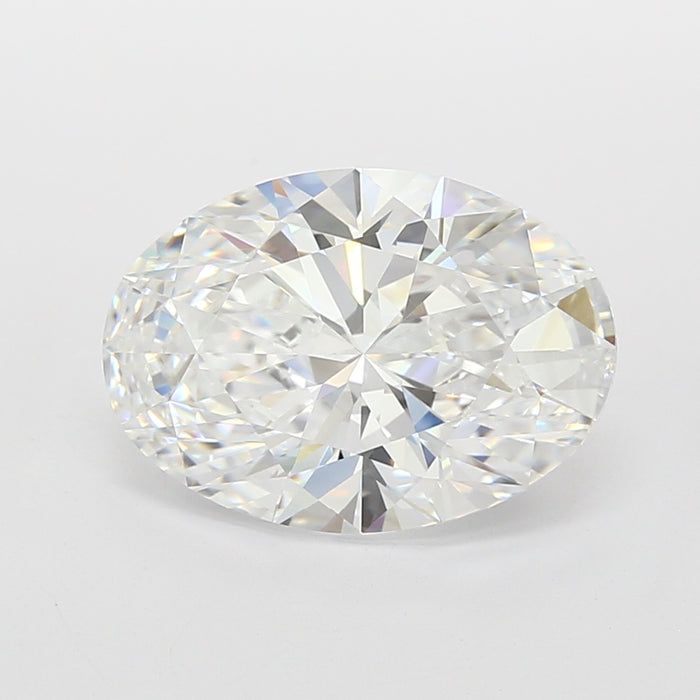 Loose 4.55 Carat D IF IGI Certified Lab Grown Oval Diamonds