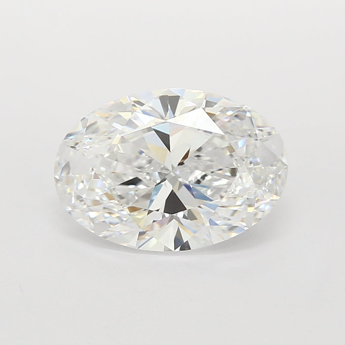 Loose 3.27 Carat D IF IGI Certified Lab Grown Oval Diamonds