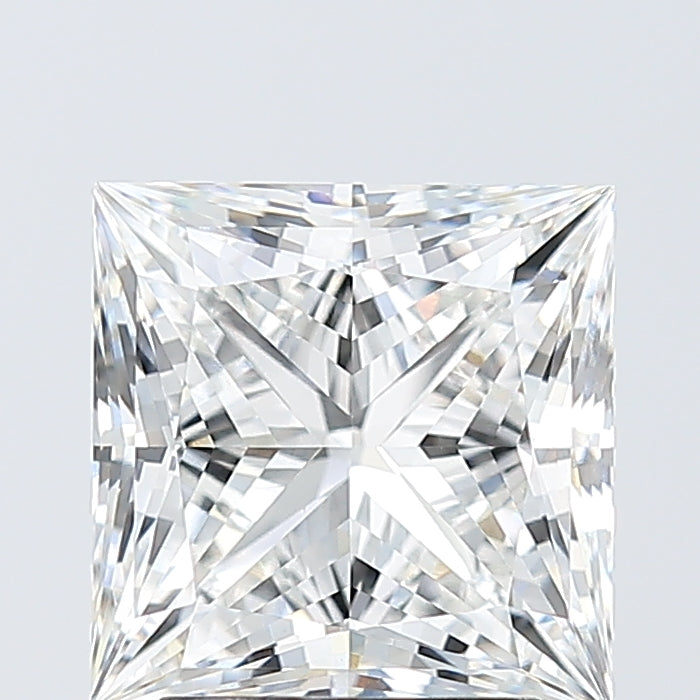 Loose 3.1 Carat F VVS2 IGI Certified Lab Grown Princess Diamonds