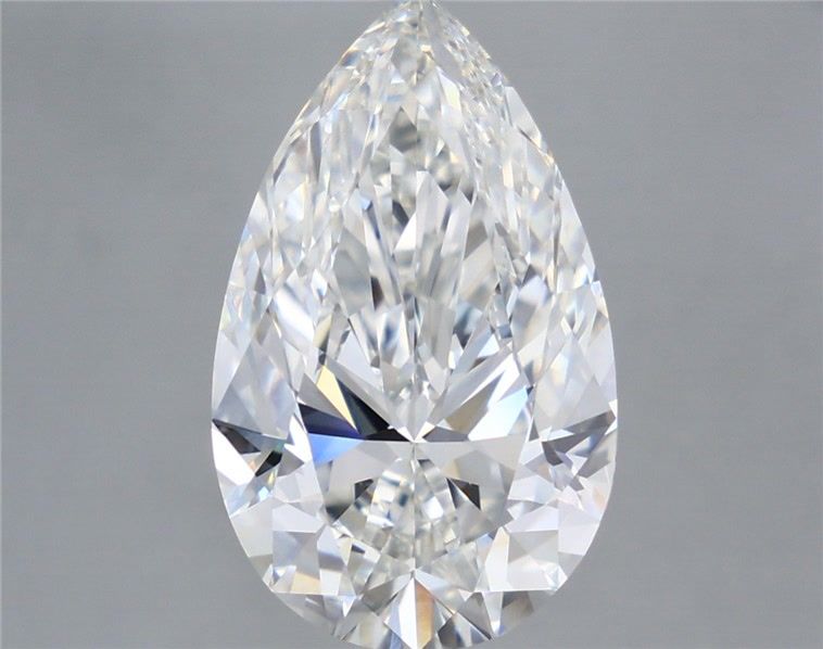 Loose 7.02 Carat F VVS2 IGI Certified Lab Grown Pear Diamonds