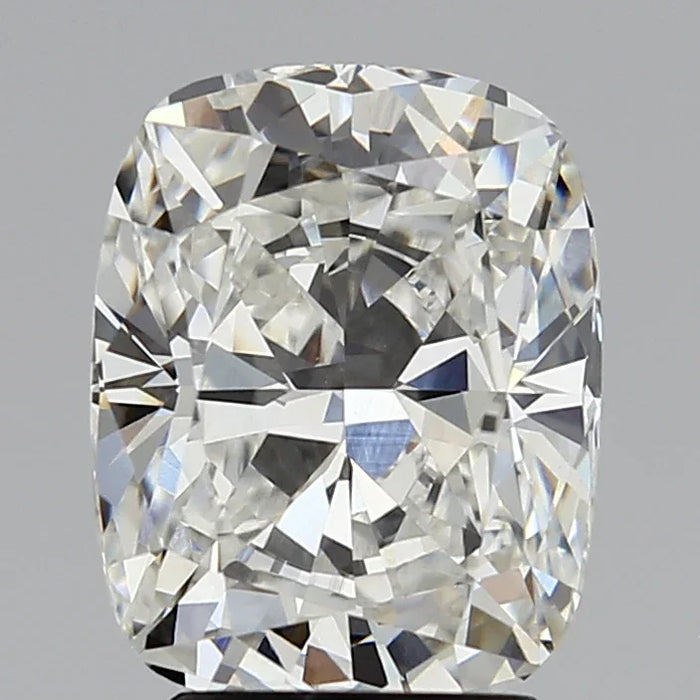 Loose 3.04 Carat G VVS2 IGI Certified Lab Grown Cushion Diamonds