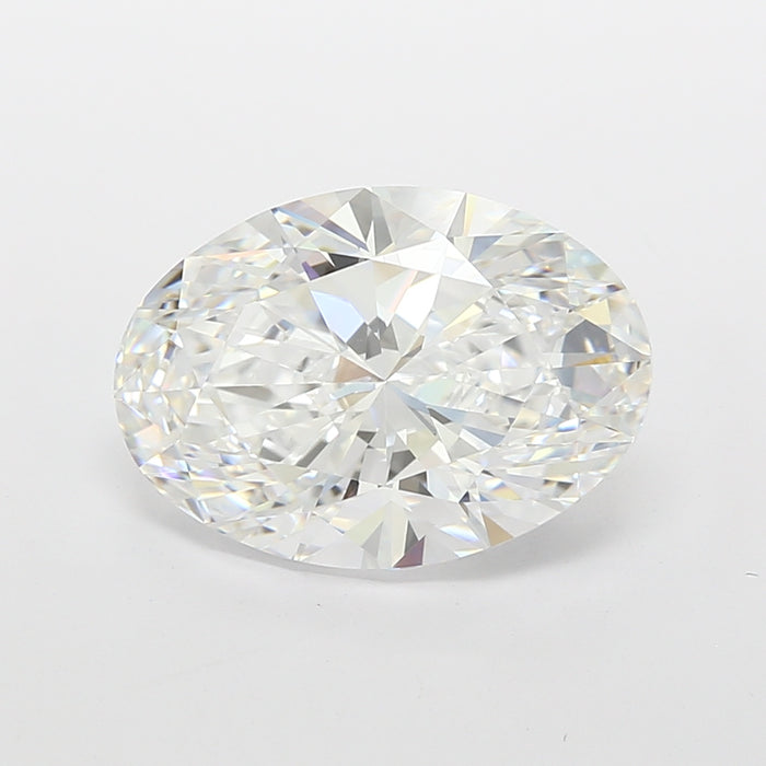 Loose 4.4 Carat D IF IGI Certified Lab Grown Oval Diamonds