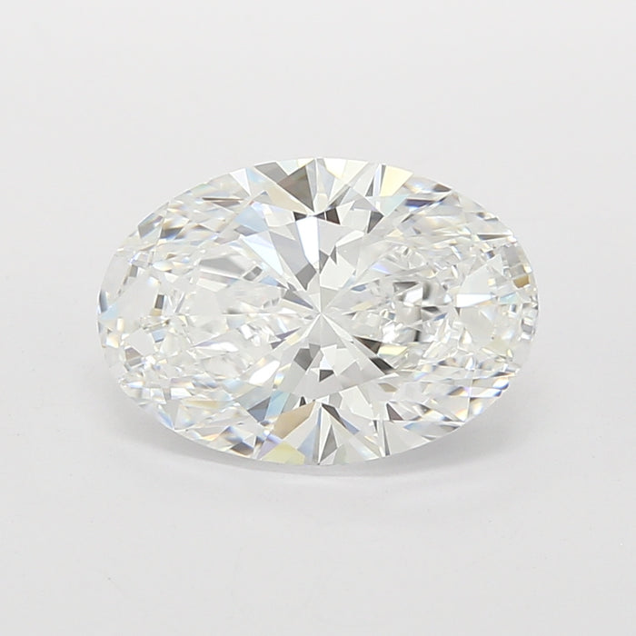 Loose 3.1 Carat D IF IGI Certified Lab Grown Oval Diamonds