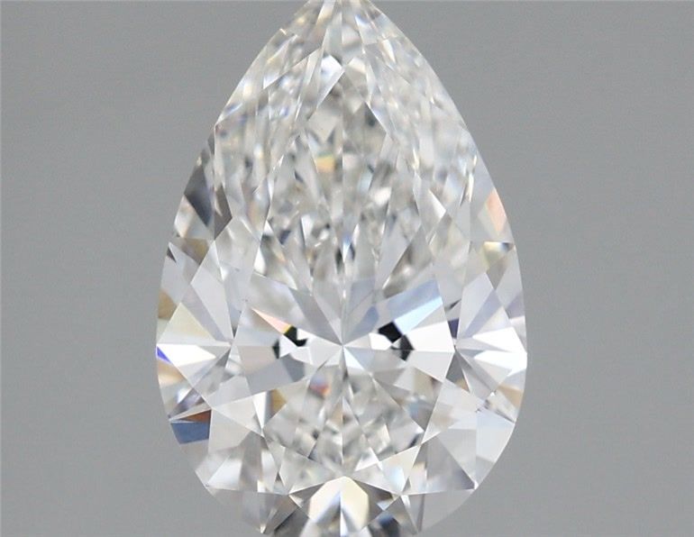 Loose 2 Carat F VVS2 IGI Certified Lab Grown Pear Diamonds