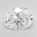 Loose 4.05 Carat D VVS2 IGI Certified Lab Grown Oval Diamonds
