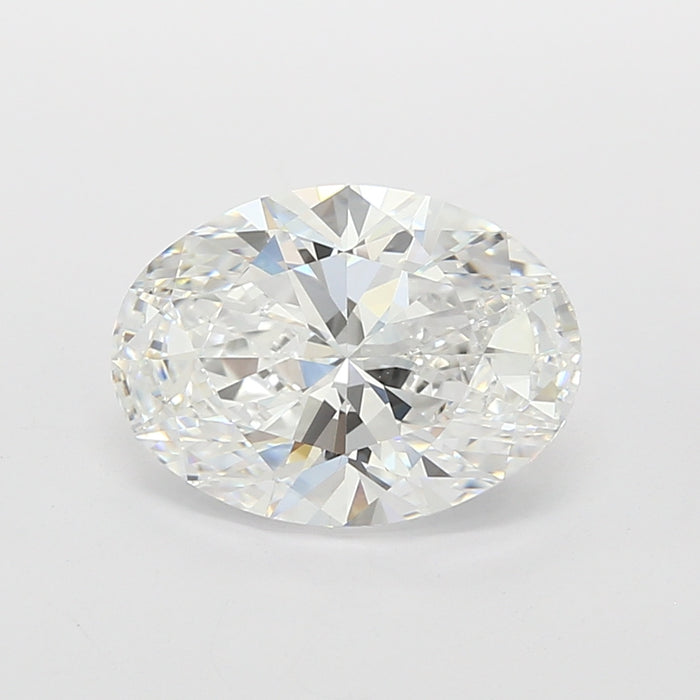 Loose 3.02 Carat D IF IGI Certified Lab Grown Oval Diamonds