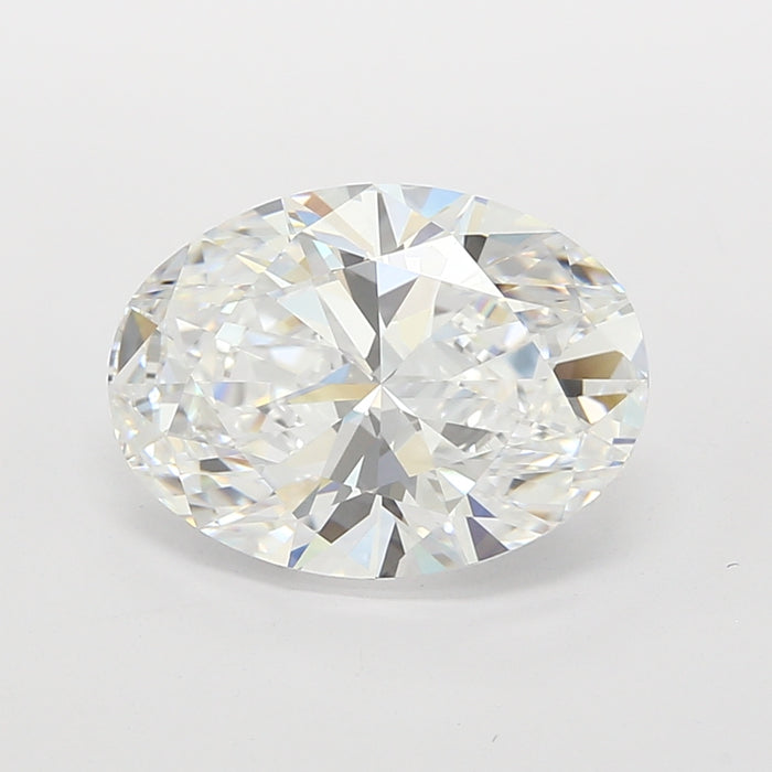 Loose 4.1 Carat D IF IGI Certified Lab Grown Oval Diamonds