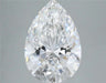 Loose 4.06 Carat E VVS2 IGI Certified Lab Grown Pear Diamonds