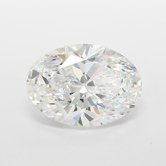 Loose 4.35 Carat D IF IGI Certified Lab Grown Oval Diamonds