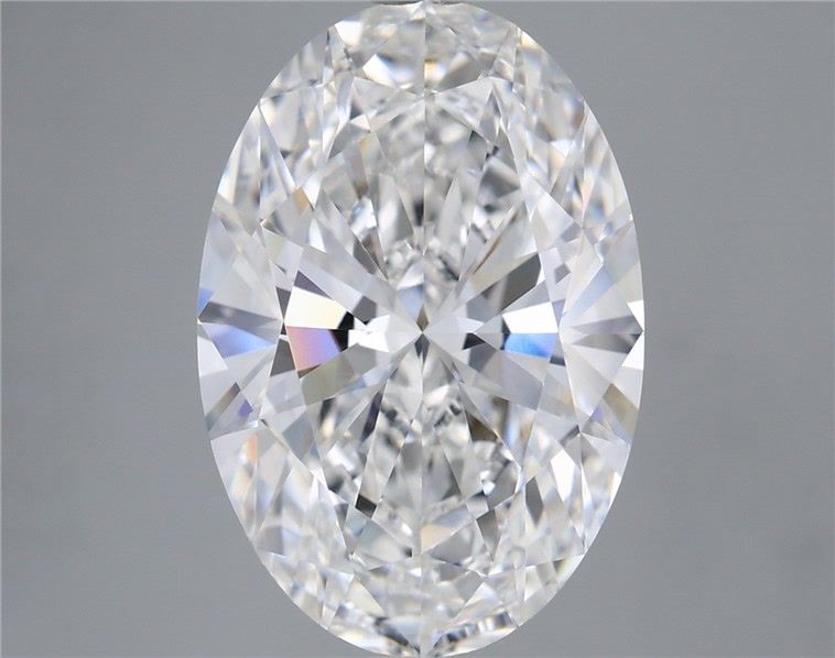 Loose 7.16 Carat D VVS2 IGI Certified Lab Grown Oval Diamonds