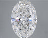 Loose 7.16 Carat D VVS2 IGI Certified Lab Grown Oval Diamonds