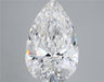 Loose 7.01 Carat E VVS2 IGI Certified Lab Grown Pear Diamonds
