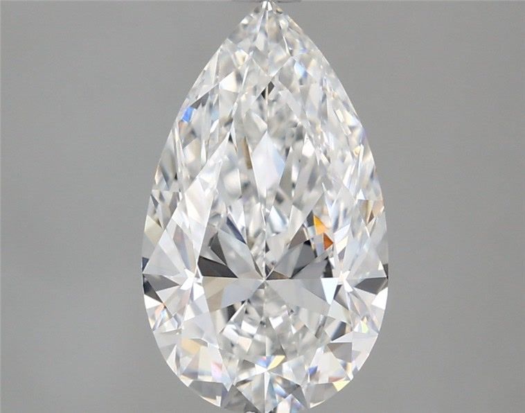 Loose 2.09 Carat D VVS2 IGI Certified Lab Grown Pear Diamonds