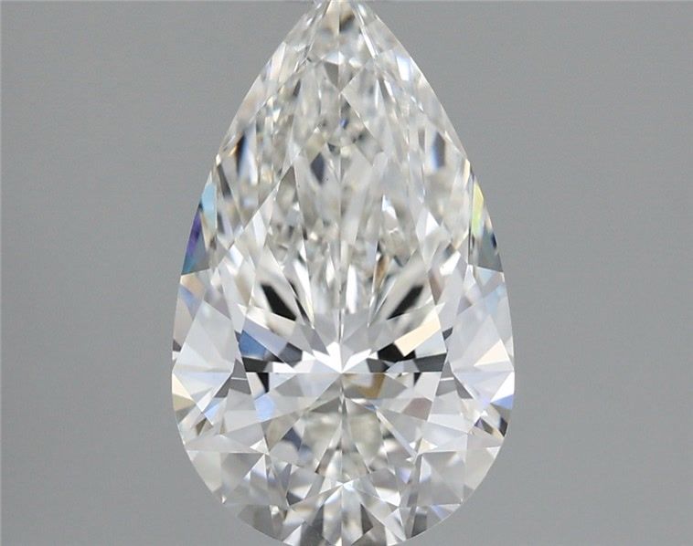 Loose 2.06 Carat F VVS2 IGI Certified Lab Grown Pear Diamonds
