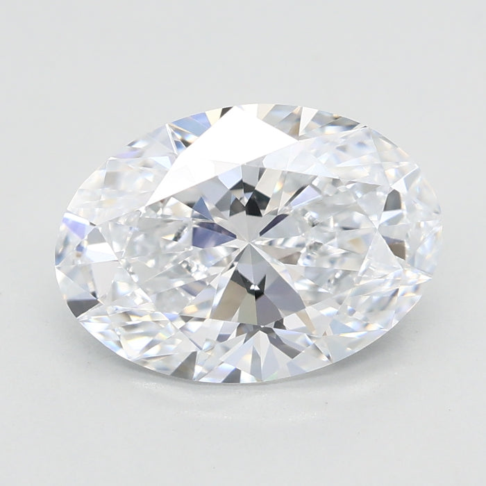 Loose 2.07 Carat D IF IGI Certified Lab Grown Oval Diamonds
