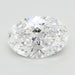 Loose 2.07 Carat D VVS2 IGI Certified Lab Grown Oval Diamonds