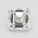 Loose 3.57 Carat F VVS1 IGI Certified Lab Grown Asscher Diamonds
