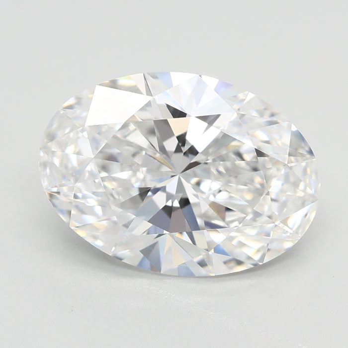 Loose 3.08 Carat E VVS2 IGI Certified Lab Grown Oval Diamonds