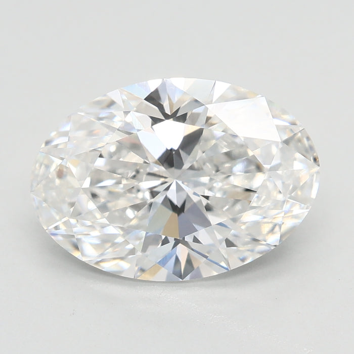 Loose 3.07 Carat E VVS2 IGI Certified Lab Grown Oval Diamonds