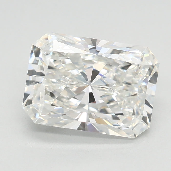 Loose 1.54 Carat F VVS2 IGI Certified Lab Grown Radiant Diamonds