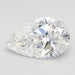Loose 2.04 Carat D VVS2 IGI Certified Lab Grown Pear Diamonds