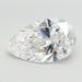 Loose 2.71 Carat E VVS2 IGI Certified Lab Grown Pear Diamonds