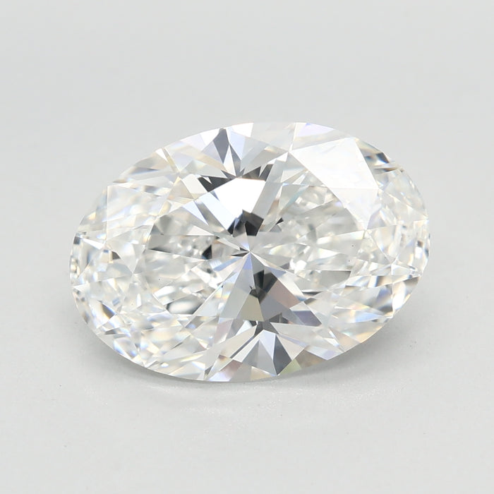 Loose 3.09 Carat F VVS2 IGI Certified Lab Grown Oval Diamonds