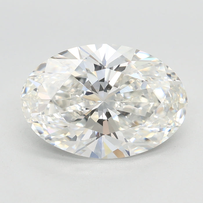Loose 3.05 Carat F VVS2 IGI Certified Lab Grown Oval Diamonds