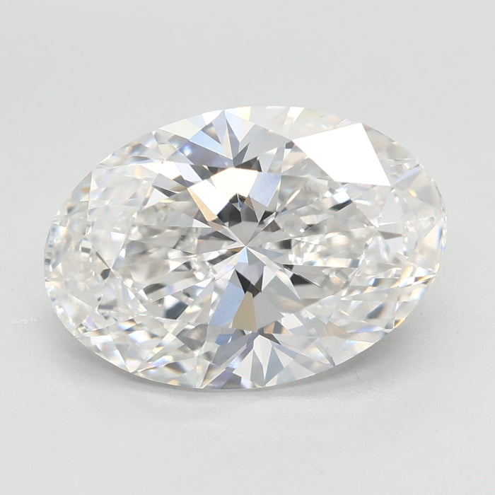 Loose 3.07 Carat F VVS2 IGI Certified Lab Grown Oval Diamonds