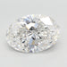 Loose 3.07 Carat F VVS2 IGI Certified Lab Grown Oval Diamonds