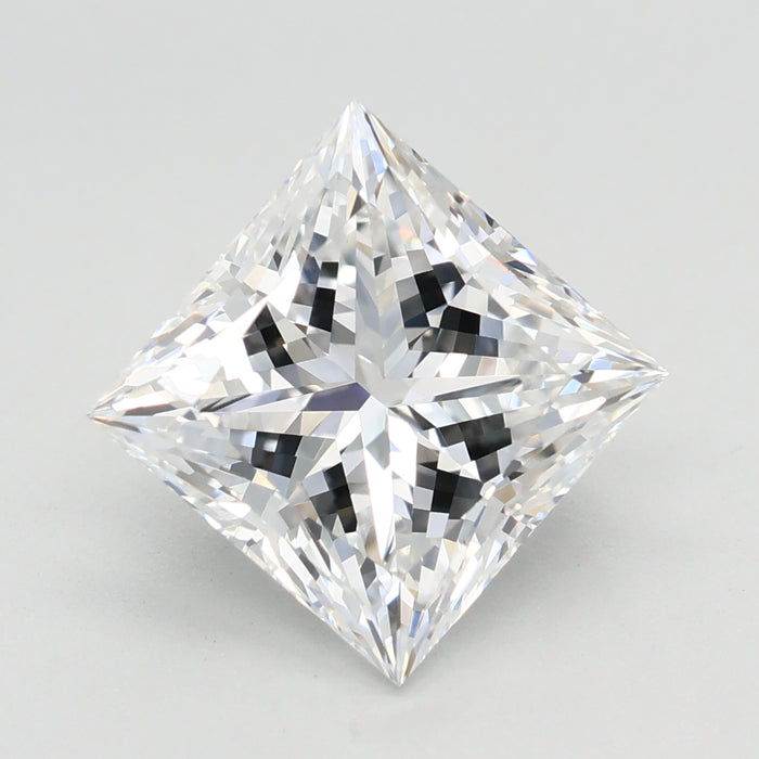 Loose 3.05 Carat D VVS2 IGI Certified Lab Grown Princess Diamonds