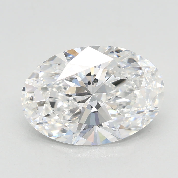 Loose 2.05 Carat D VVS2 IGI Certified Lab Grown Oval Diamonds