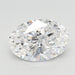 Loose 2.05 Carat D VVS2 IGI Certified Lab Grown Oval Diamonds