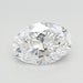 Loose 2.08 Carat D VVS2 IGI Certified Lab Grown Oval Diamonds