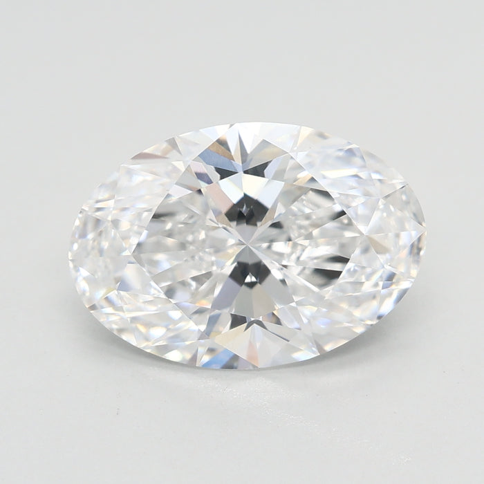 Loose 3.04 Carat D VVS2 IGI Certified Lab Grown Oval Diamonds