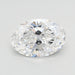Loose 3.04 Carat D VVS2 IGI Certified Lab Grown Oval Diamonds