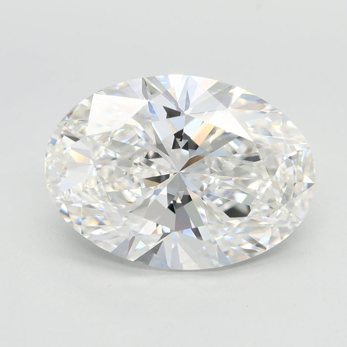 Loose 5.1 Carat F VVS1 IGI Certified Lab Grown Oval Diamonds