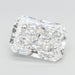 Loose 1.51 Carat D VVS1 IGI Certified Lab Grown Radiant Diamonds