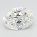 Loose 2.06 Carat D IF IGI Certified Lab Grown Oval Diamonds